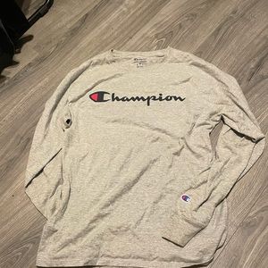Champion long sleeve tee sz S